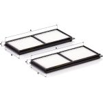 Filter, Innenraumluft CU 23 001-2 Filter, Innenraumluft CU 23 001-2