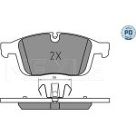 Meyle 025 223 8619/PD Bremsbelagsatz, Scheibenbremse MEYLE-PD: Advanced performance and design Meyle 025 223 8619/PD Bremsbelagsatz, Scheibenbremse MEYLE-PD: Advanced performance and design