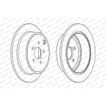 Ferodo DDF1883C Bremsscheibe PREMIER Ferodo DDF1883C Bremsscheibe PREMIER