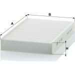 MANN-FILTER CU 1629 Innenraumfilter, Partikelfilter MANN-FILTER CU 1629 Innenraumfilter, Partikelfilter