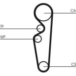 Zahnriemen CT729