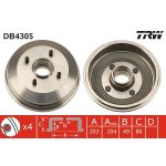 TRW DB4305 Bremstrommel TRW DB4305 Bremstrommel