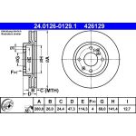 Bremsscheibe 24.0126-0129.1