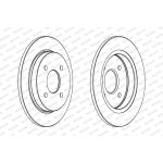 Ferodo DDF281C Bremsscheibe PREMIER Coat+ disc Ferodo DDF281C Bremsscheibe PREMIER Coat+ disc