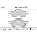 Valeo 601486 Bremsbelagsatz, Scheibenbremse Valeo 601486 Bremsbelagsatz, Scheibenbremse