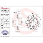 Bremsscheibe 09.4987.2X Bremsscheibe 09.4987.2X