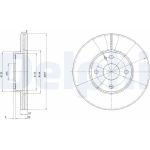 Bremsscheibe BG2804