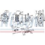 Kompressor, Klimaanlage 890056 Kompressor, Klimaanlage 890056