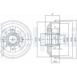 Bremstrommel BFR282 Bremstrommel BFR282