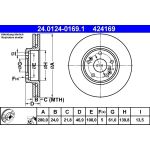 Bremsscheibe 24.0124-0169.1