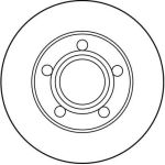 Bremsscheibe DF2651 Bremsscheibe DF2651
