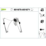 Valeo 851871 Fensterheber Valeo 851871 Fensterheber