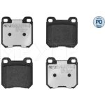 Bremsbelagsatz, Scheibenbremse 025 210 5015/PD