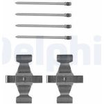 Delphi LX0599 Zubehörsatz, Scheibenbremsbelag
