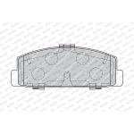 Ferodo FDB1721 Bremsbelagsatz, Scheibenbremse PREMIER ECO FRICTION Ferodo FDB1721 Bremsbelagsatz, Scheibenbremse PREMIER ECO FRICTION