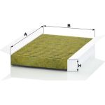 MANN-FILTER FP 2747 Innenraumfilter FreciousPlus Aktivkohlefilter mit Polyphenol, antibakteriell, Feinstaubfilter (PM 2.5) MANN-FILTER FP 2747 Innenraumfilter FreciousPlus Aktivkohlefilter mit Polyphenol, antibakteriell, Feinstaubfilter (PM 2.5)