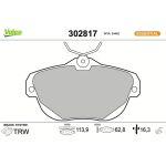 Valeo 302817 Bremsbelagsatz, Scheibenbremse ESSENTIAL Valeo 302817 Bremsbelagsatz, Scheibenbremse ESSENTIAL