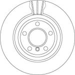 Bremsscheibe DF6617S Bremsscheibe DF6617S