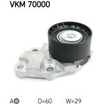 Spannrolle, Zahnriemen VKM 70000 Spannrolle, Zahnriemen VKM 70000
