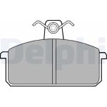 Delphi LP305 Bremsbelagsatz, Scheibenbremse Delphi LP305 Bremsbelagsatz, Scheibenbremse