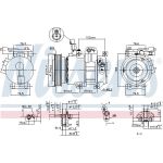 Kompressor, Klimaanlage 890621 Kompressor, Klimaanlage 890621