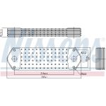 Nissens 90715 Ölkühler, Motoröl
