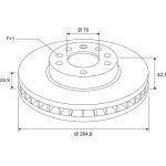 Bremsscheibe 672607