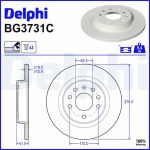 Bremsscheibe BG3731C Bremsscheibe BG3731C