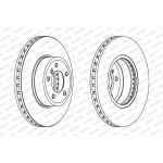 Bremsscheibe DDF1242C-1