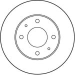 Bremsscheibe DF2798 Bremsscheibe DF2798