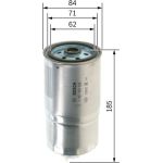 Kraftstofffilter 1 457 434 293