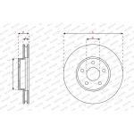 Ferodo DDF3020C Bremsscheibe PREMIER