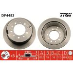 Bremsscheibe DF4483 Bremsscheibe DF4483