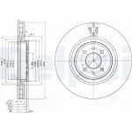 Delphi BG3387 Bremsscheibe Delphi BG3387 Bremsscheibe