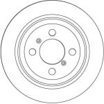 TRW DF4376 Bremsscheibe TRW DF4376 Bremsscheibe