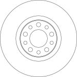 Bremsscheibe DF4476 Bremsscheibe DF4476