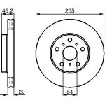 Bremsscheibe 0 986 478 725 Bremsscheibe 0 986 478 725