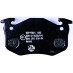 Hella 8DB 355 018-941 Bremsbelagsatz, Scheibenbremse Hella 8DB 355 018-941 Bremsbelagsatz, Scheibenbremse