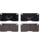 Brembo P A6 011 Bremsbelagsatz, Scheibenbremse PRIME LINE