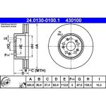 Bremsscheibe 24.0130-0100.1
