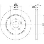 Bremsscheibe 8DD 355 120-911 Bremsscheibe 8DD 355 120-911