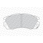 Ferodo FDB948 Bremsbelagsatz, Scheibenbremse PREMIER ECO FRICTION
