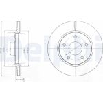 2x Delphi BG4248 Bremsscheibe 2 x 2x Delphi BG4248 Bremsscheibe 2 x