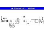 ATE 24.5308-0426.3 Bremsschlauch