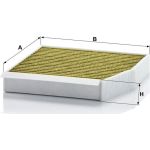 MANN-FILTER FP 26 007/1 Innenraumfilter FreciousPlus Aktivkohlefilter mit Polyphenol, antibakteriell, Feinstaubfilter (PM 2.5) MANN-FILTER FP 26 007/1 Innenraumfilter FreciousPlus Aktivkohlefilter mit Polyphenol, antibakteriell, Feinstaubfilter (PM 2.5)