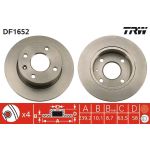 TRW DF1652 Bremsscheibe