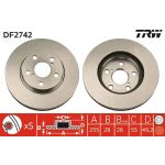 Bremsscheibe DF2742 Bremsscheibe DF2742