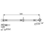 BOSCH 1 987 481 974 Bremsschlauch
