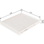 BOSCH 1 987 435 065 Innenraumfilter BOSCH 1 987 435 065 Innenraumfilter
