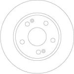 Bremsscheibe DF4443 Bremsscheibe DF4443